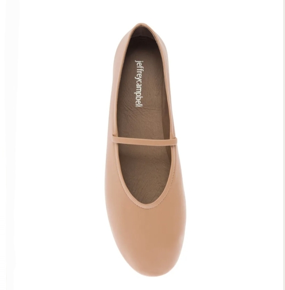 Jeffrey Campbell Shoes - Jeffrey Campbell Women's Tan Ballet Flats Size 10